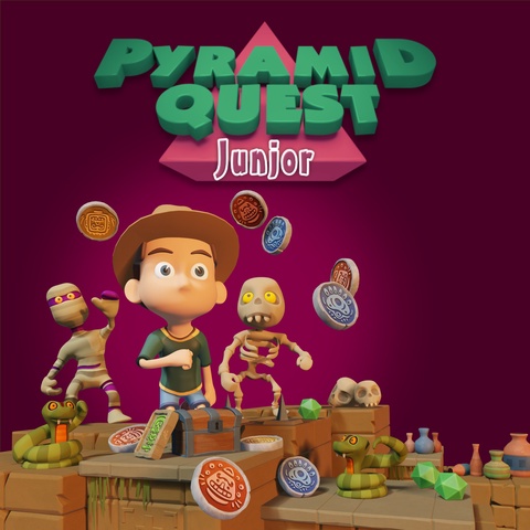 Pyramid Quest Junior Art