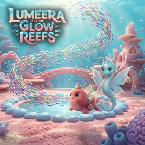 Lumeera and the Glow Reefs Art
