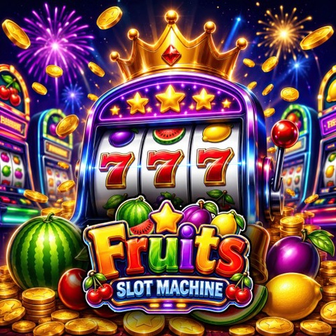 Fruits Slot Machine Art