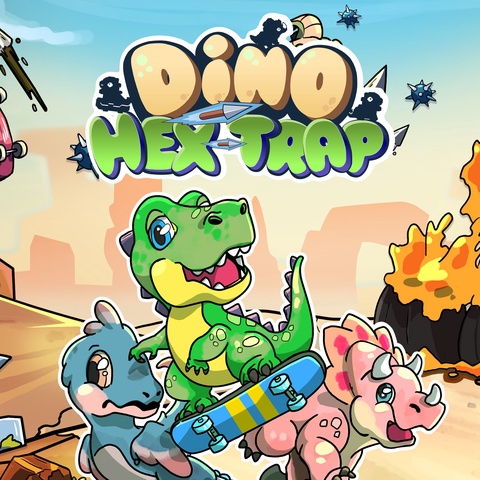 Dino Hex Trap Art
