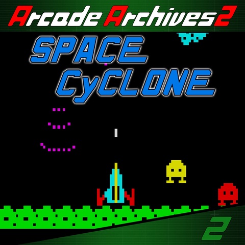 Arcade Archives 2 SPACE CYCLONE Art