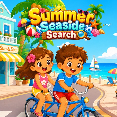 Summer Seaside Search Art