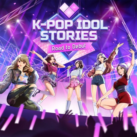 K-pop Idol Stories: Road to Debut Art