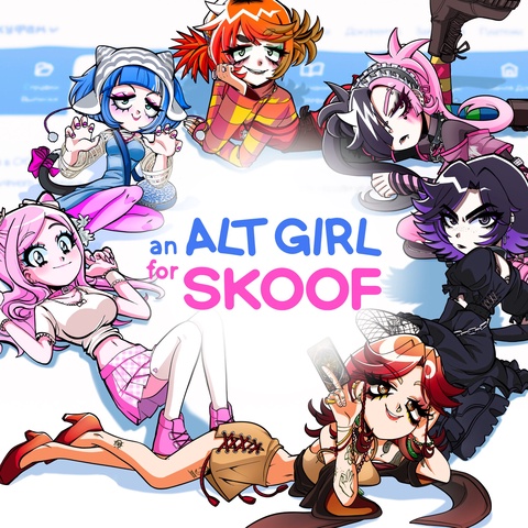 Alt Girl for Skoof - ALTiversary Edition Art