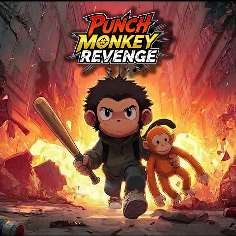 Punch Monkey Revenge Art