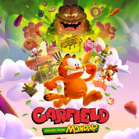 Garfield - Escape From Monday Art