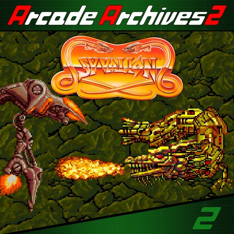 Arcade Archives 2 SYVALION Art