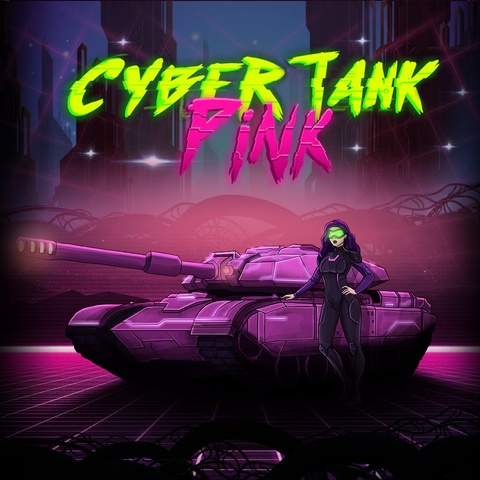 Cyber Tank Pink Art