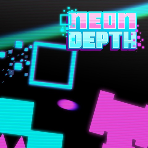 Neon Depth Art