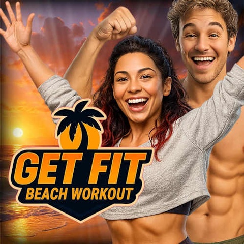 Get Fit - Beach Workout Art