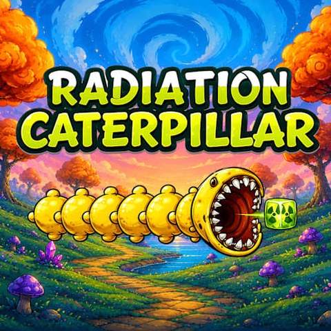 Radiation Caterpillar Art