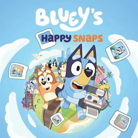 Bluey's Happy Snaps Art