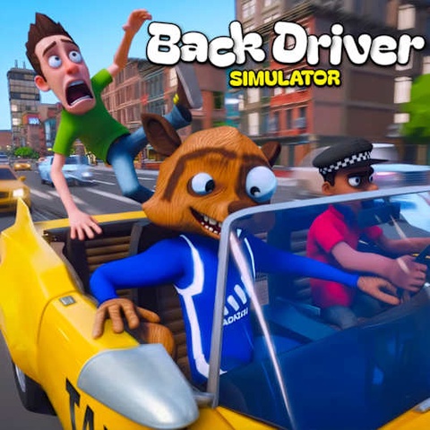Back Driver Simulator Art