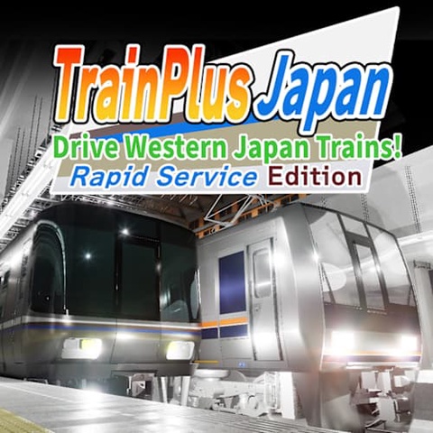 Train Plus Japan Drive Western Japan Trains! Rapid Service Edition Art