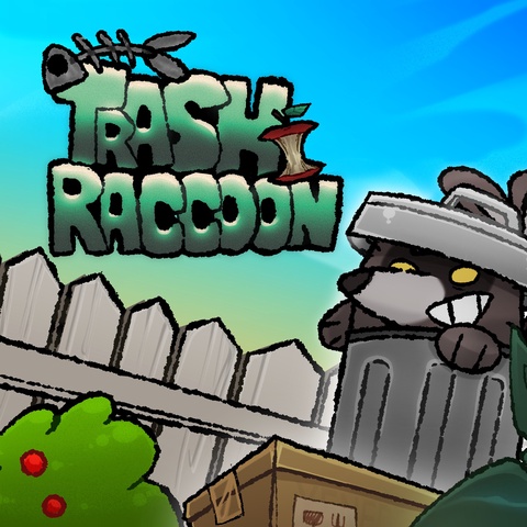 Trash Raccoon Art