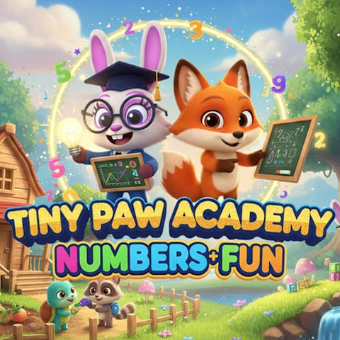 Tiny Paw Academy - Numbers + Fun Art