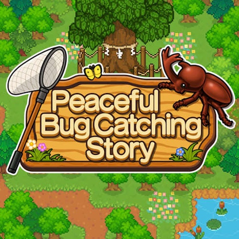 Peaceful Bug Catching Story Art