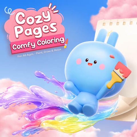 Cozy Pages: Comfy Coloring for All Ages - Paint, Draw & Relax Art