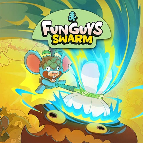 Funguys Swarm Art