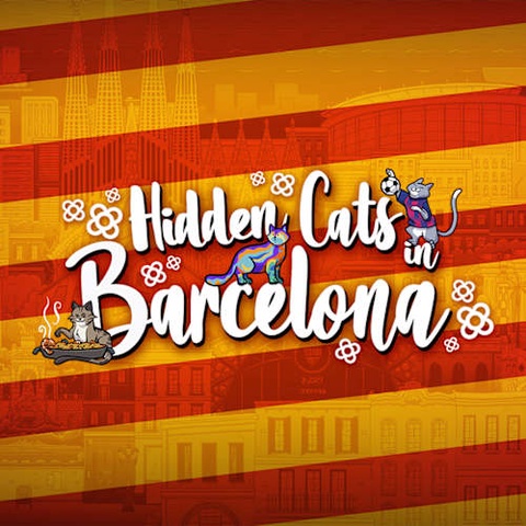 Hidden Cats in Barcelona Art