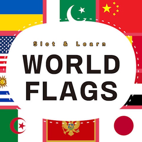 Slot & Learn WORLD FLAGS Art