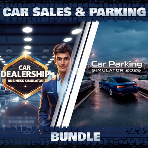 Car Sales & Parking Bundle Art