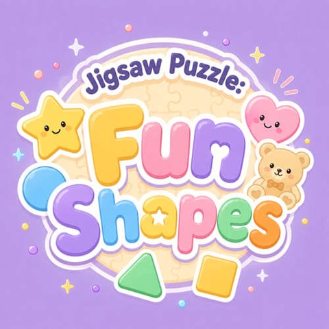 Jigsaw Puzzle: Fun Shapes Art