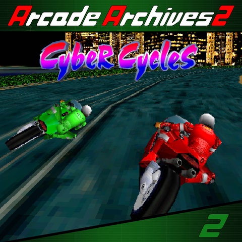 Arcade Archives 2 CYBER CYCLES Art