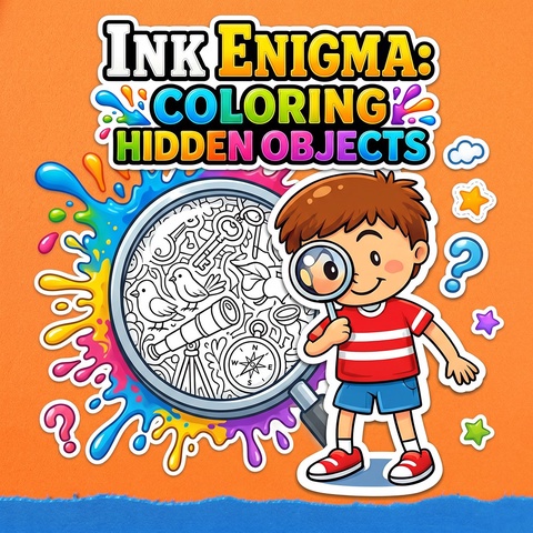 INK ENIGMA: Coloring Hidden Objects Art