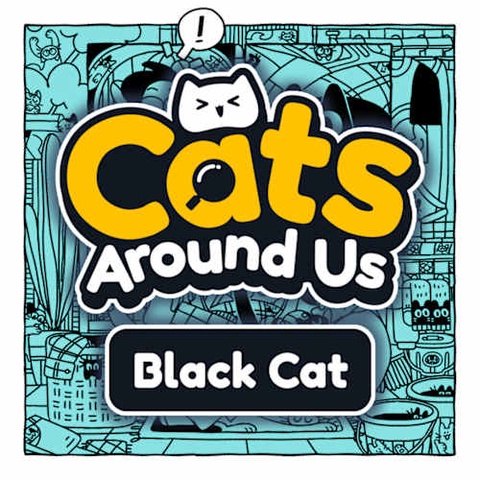 Cats Around Us: Black Cat Art