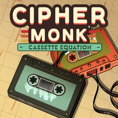 Cipher Monk: Cassette Equation Art