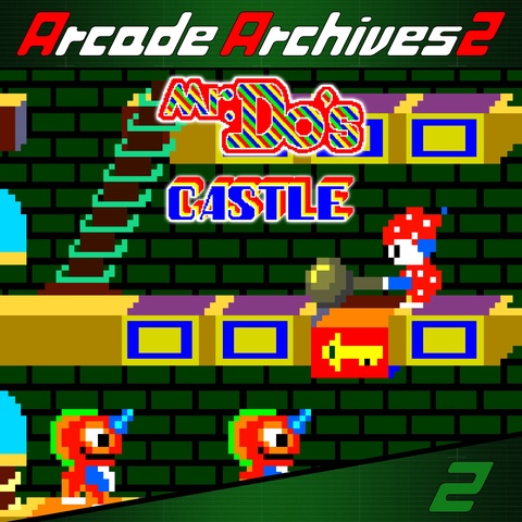 Arcade Archives 2 Mr.Do!'s Castle Art