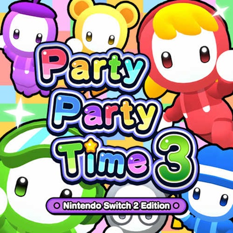 Party Party Time 3 Nintendo Switch 2 Edition Art
