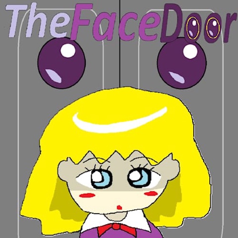 The Face Door Art