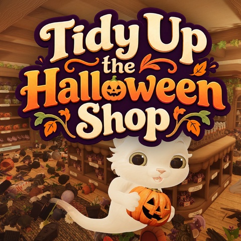 Tidy Up the Halloween Shop Art