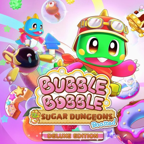 BUBBLE BOBBLE Sugar Dungeons Boosted Deluxe Edition Art