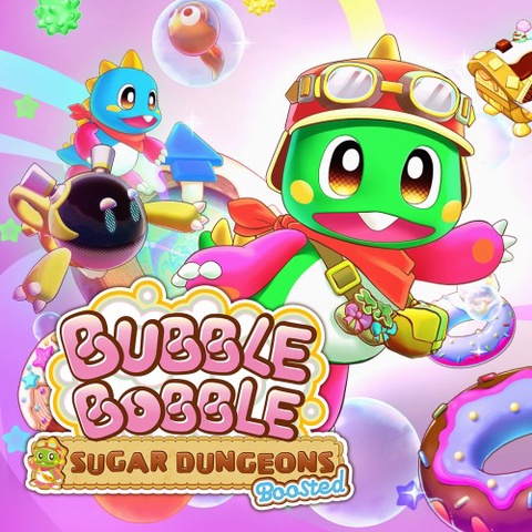 BUBBLE BOBBLE Sugar Dungeons Boosted Art