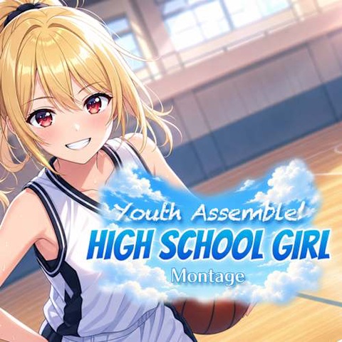 Youth Assemble! High School Girl Montage Art